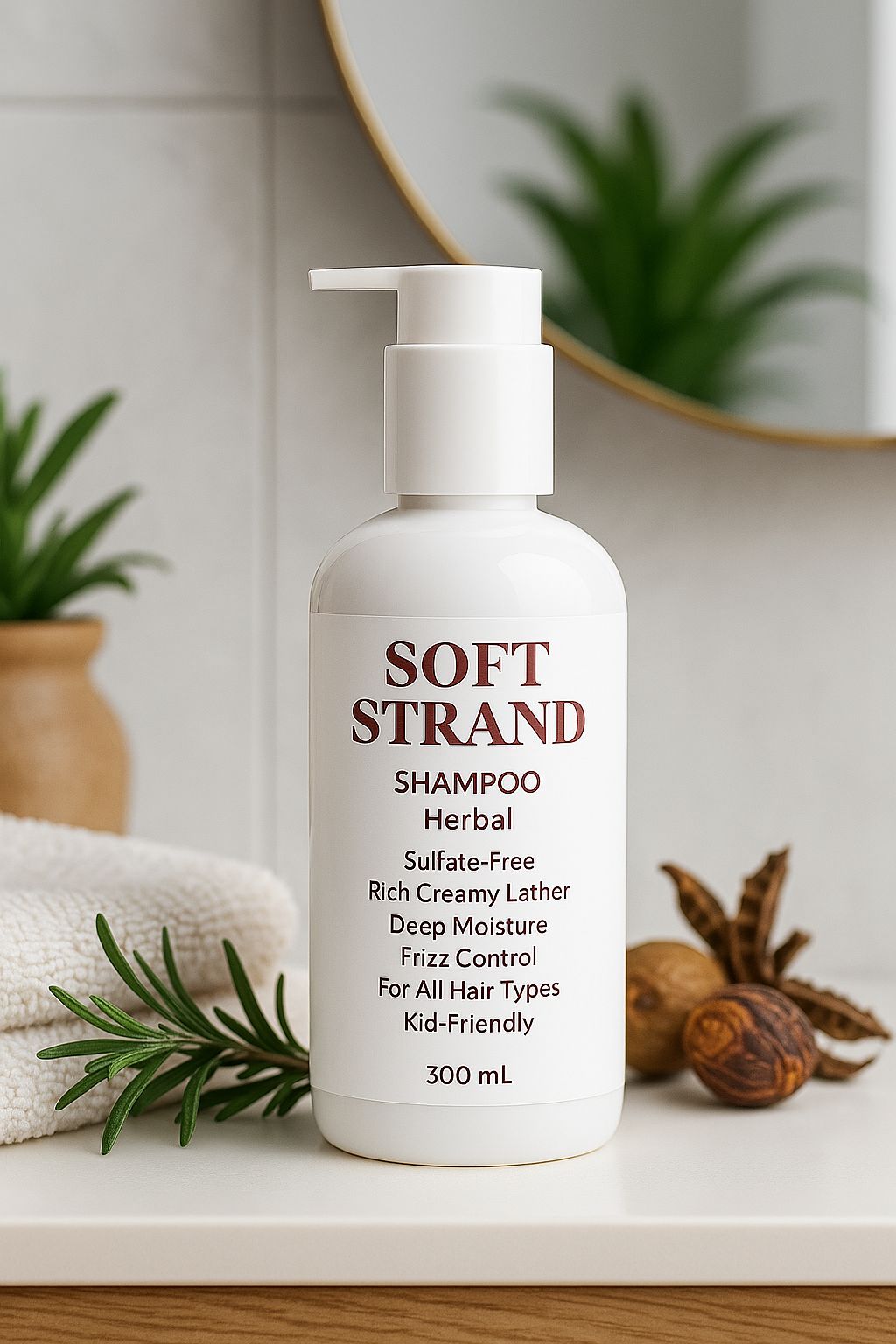 Soft Strand Herbal Shampoo